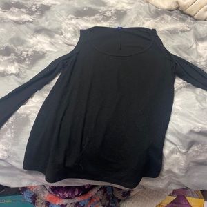 Aeropostale shoulder-less shirt size L